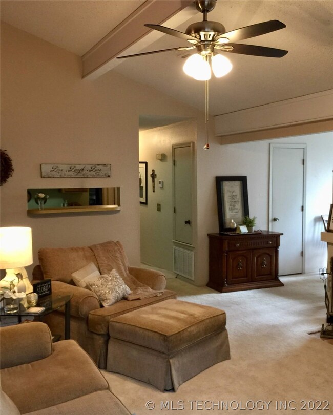 Dining Area to Right. Door  to right is being used