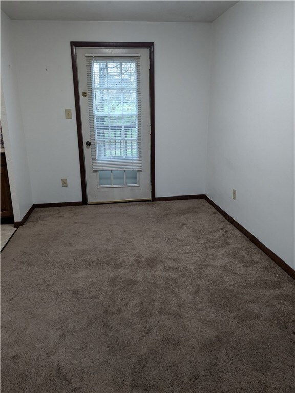 Dining Room located off the kitchen