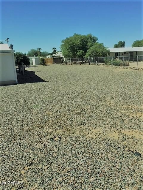 Back yard - west view