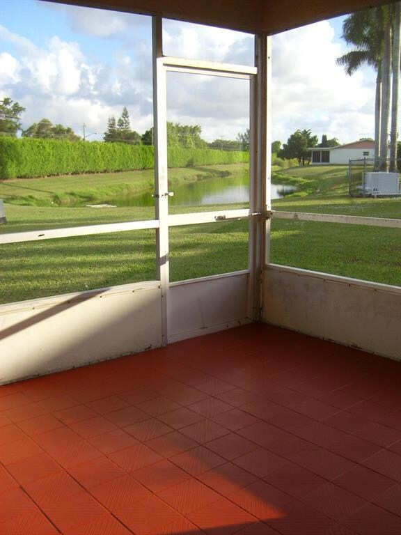 Back patio