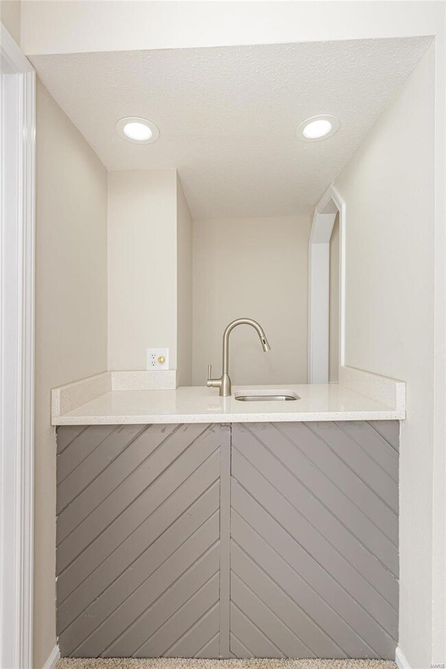 Wet Bar in Living Room