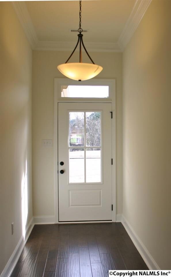Hardwood in entry way, lots of light