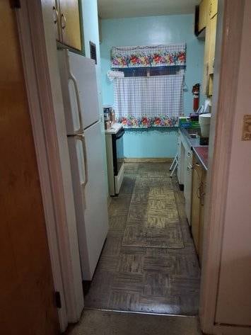 walk through kitchen