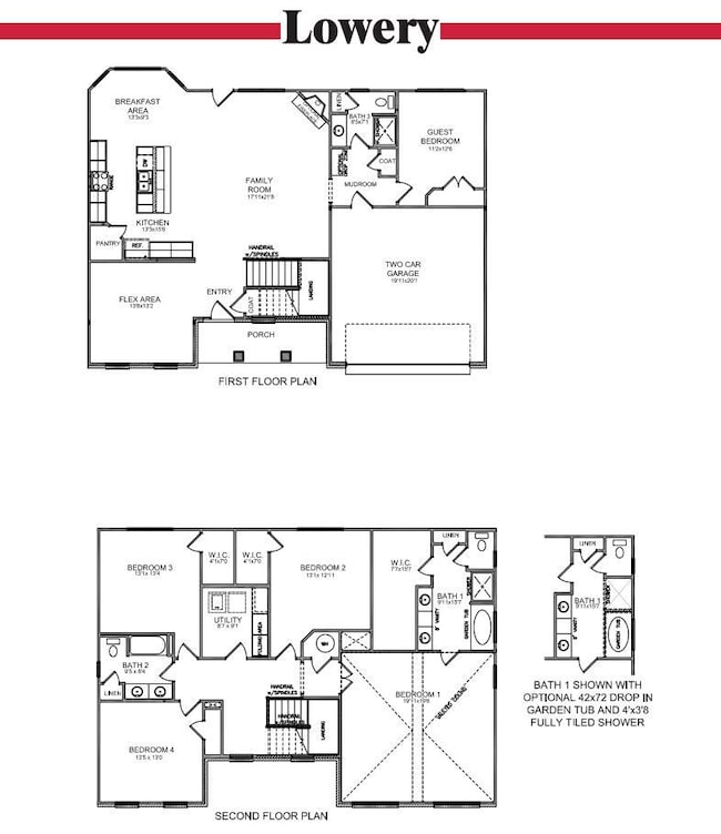 Lowery floorplan