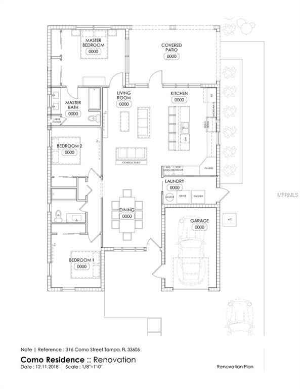 Architect Rendering. Changes to the Floorplan will
