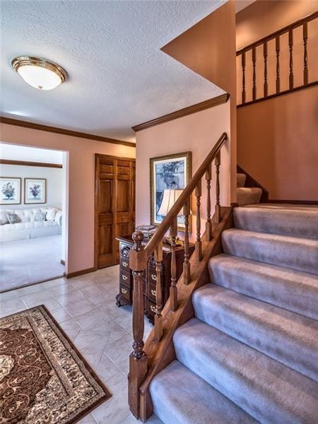 2 Story Staircase with Balcony
