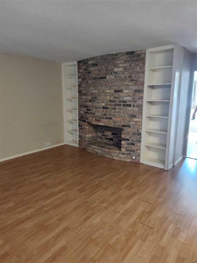 Mock Fireplace in Living Room