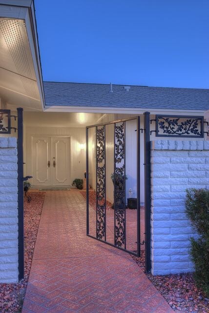Front Courtyard Entry