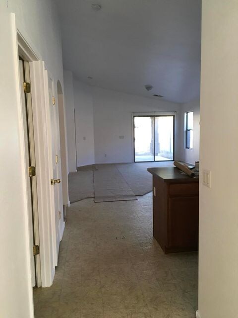 Hallway to back