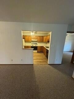 living room to kitchen