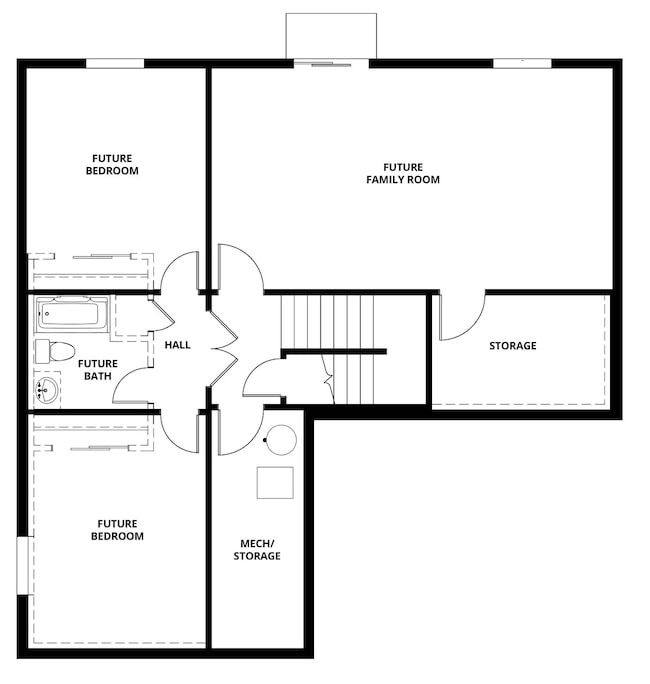 View of room layout