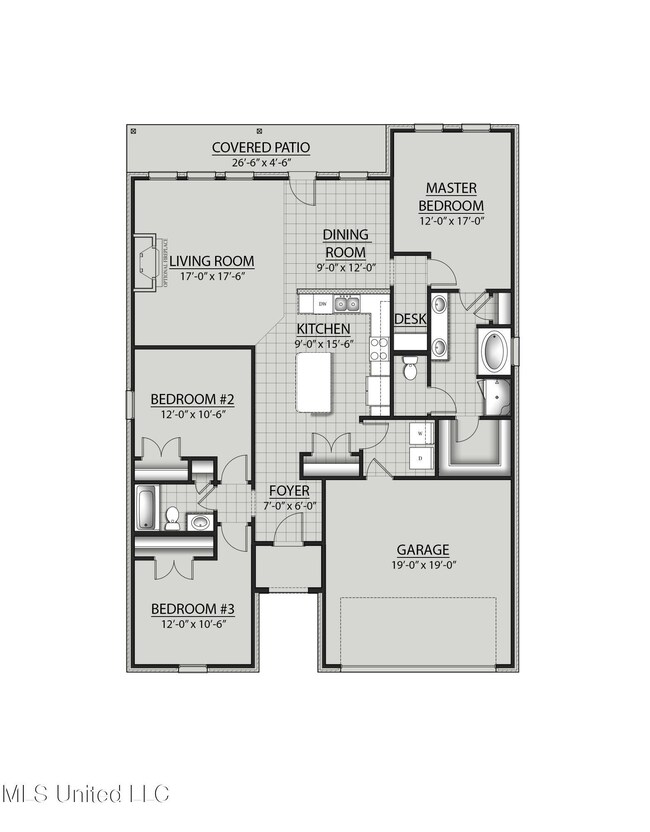 LaSalle AB-GH Floor Plan