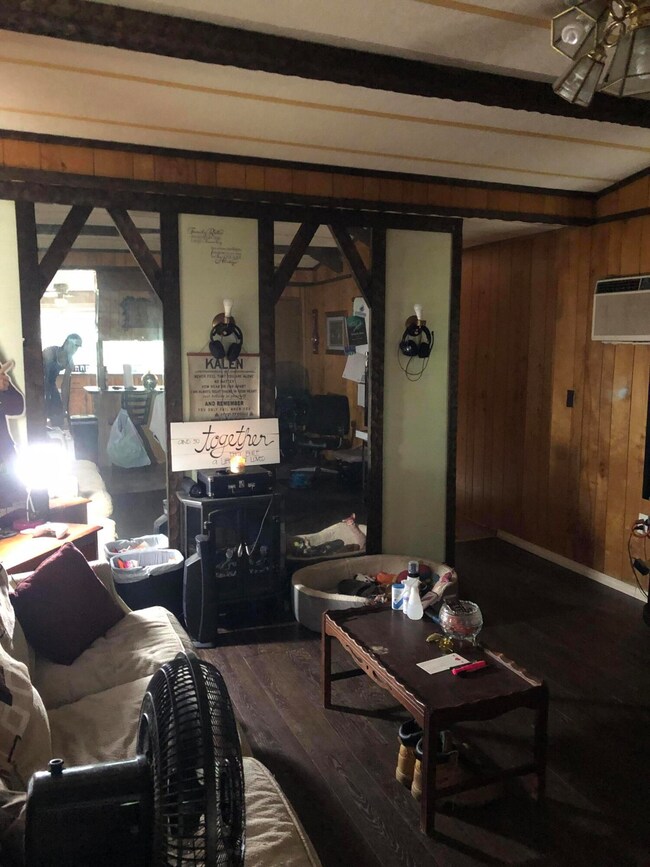 Blue living room