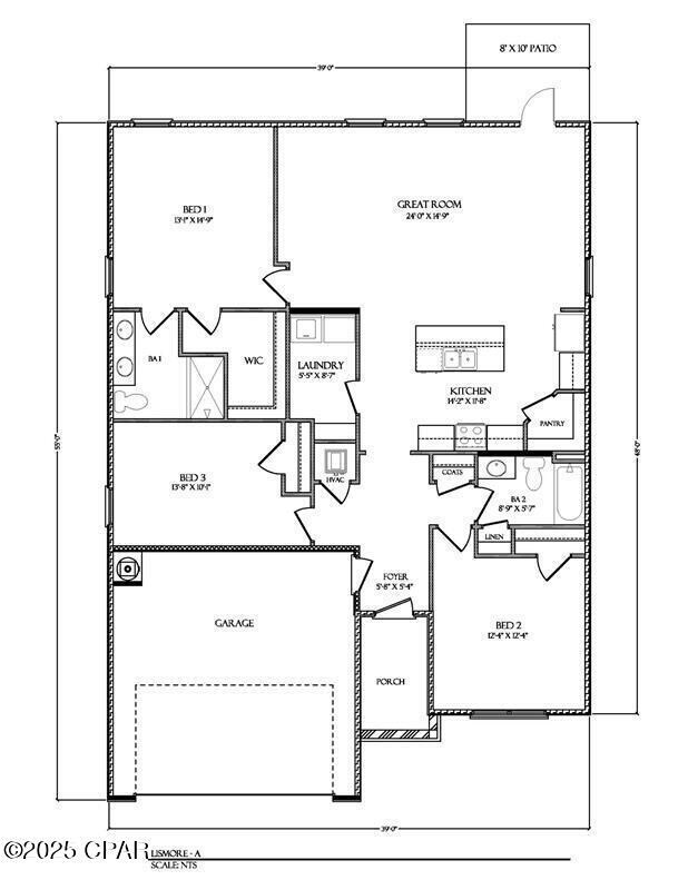 Lismore A Floor plan