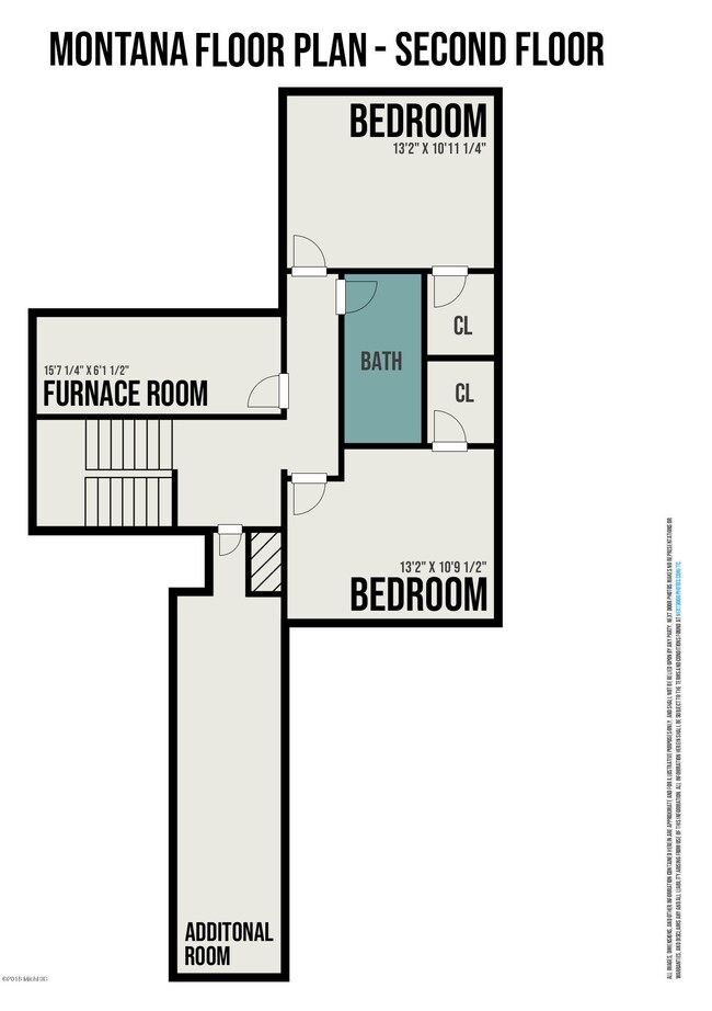 MONTANA SECOND FLOOR PLAN