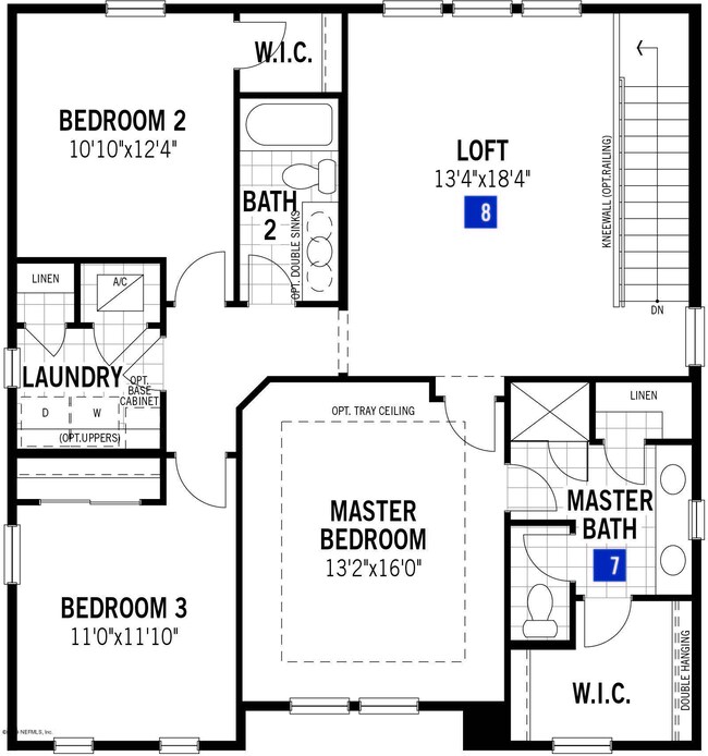 Mallard Second Floor Floor Plan
