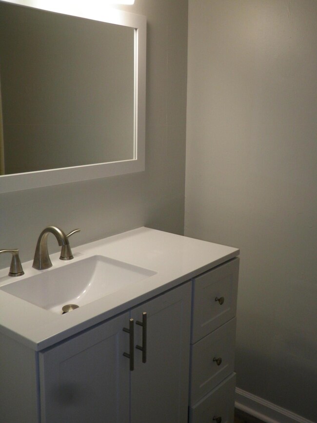 New Vanity Hall Bath