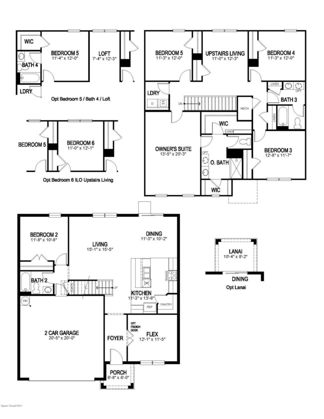 The Hayden - floor plan - East, FL