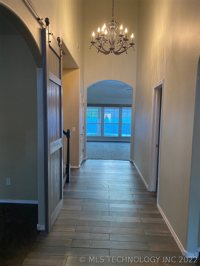 Entry Hall into house.