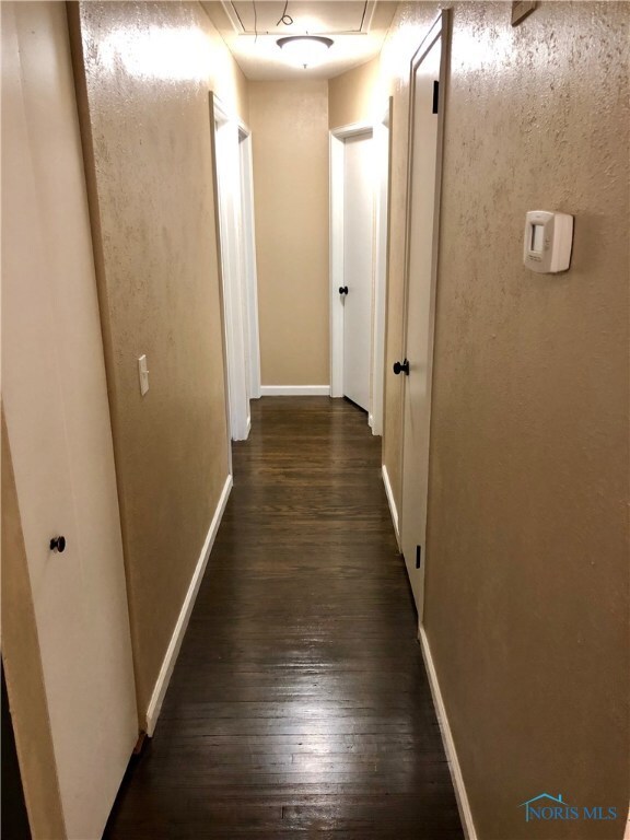 Refinished hardwood throughout