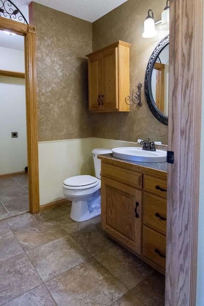 Half bath- laundry main floor
