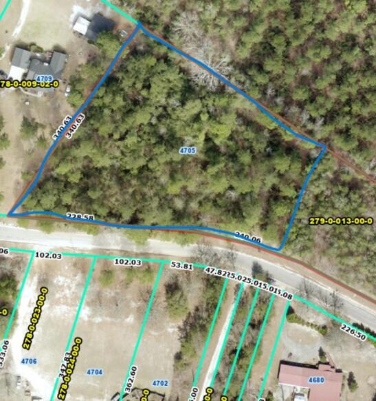 GIS Screenshot Tract 1A