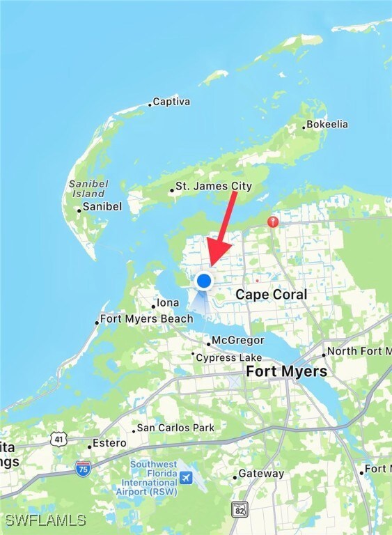 Map location