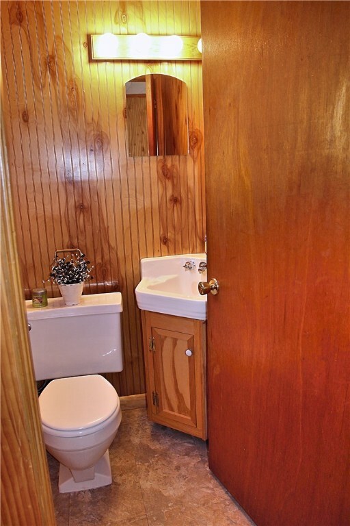 Half Bath off Family Room