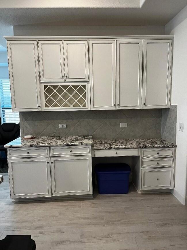 Dry Bar and Kitchen Desk