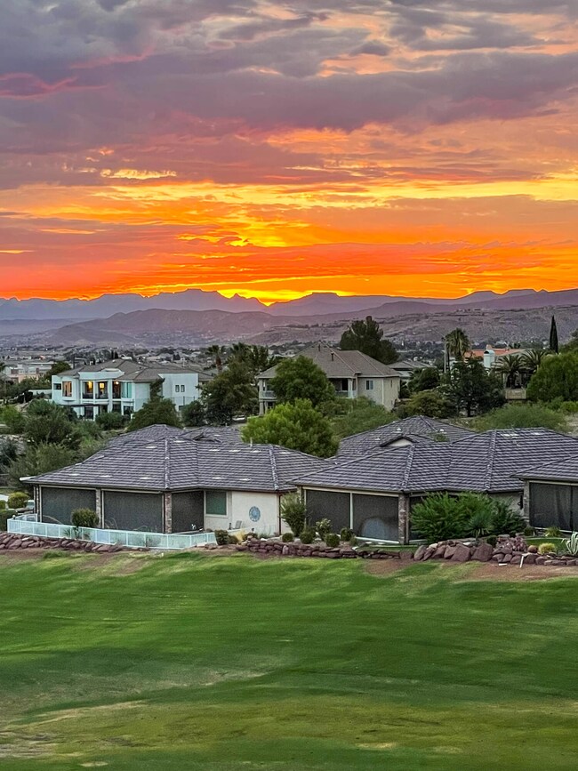 Sunrise from back patio