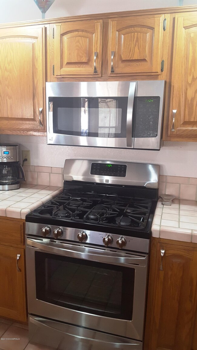 Gas Stove and Microwave