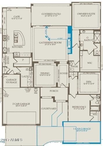 5702 N Cinder Brook Way- Floorplan for M