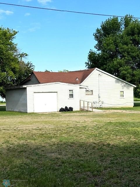 Single Stall Attached Garage