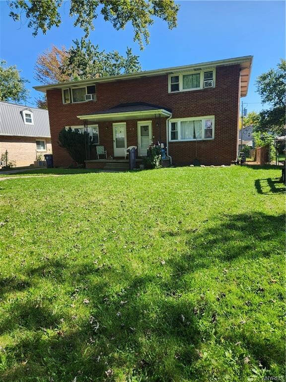 Three bedrooms one full bath and one-half bath in 