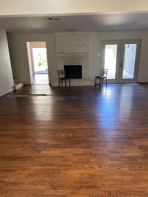 Living Space with Fireplace