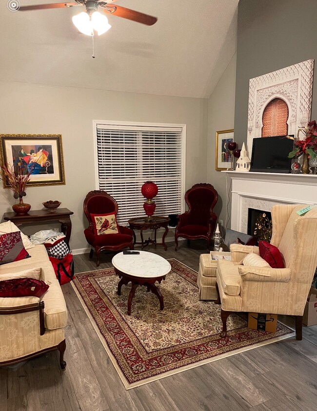 Warm on those cool  nights by your fireplace that only needs gas logs and installation of gas pipeline
