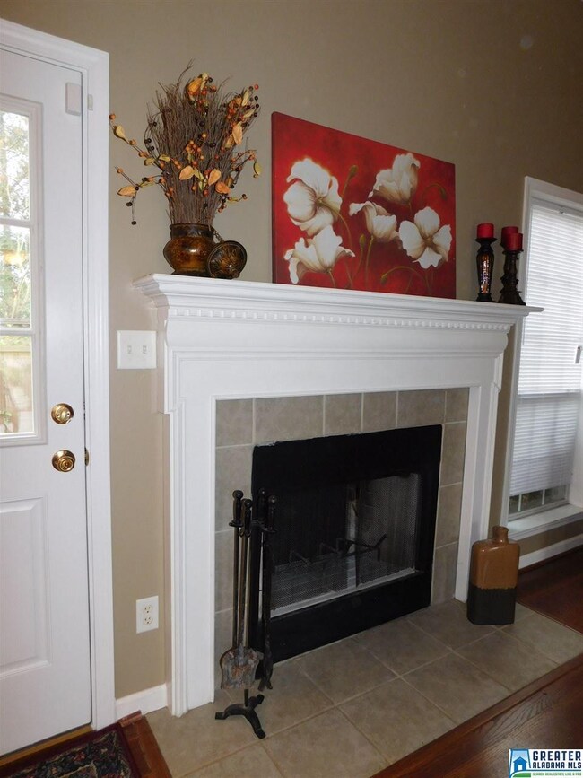 Nice fireplace for those stockings to hang!
