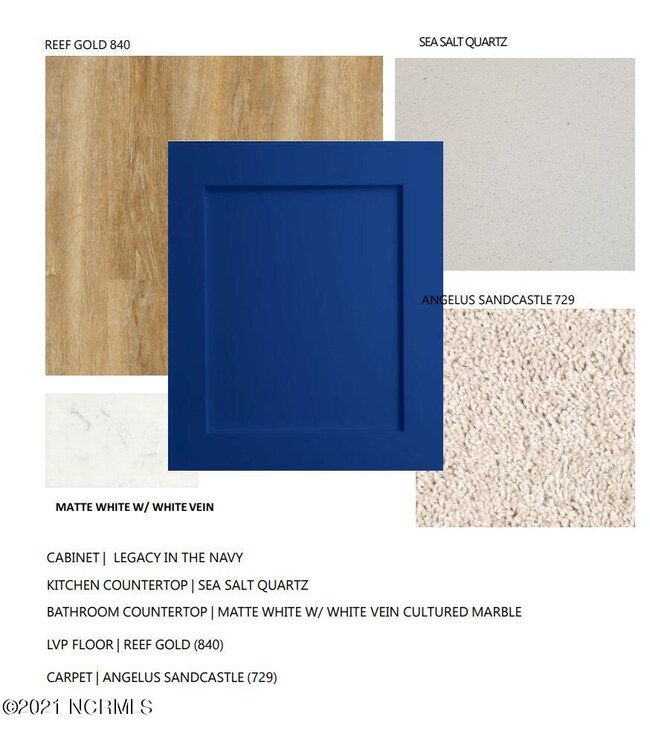 Upgraded Blue Kitchen Package
