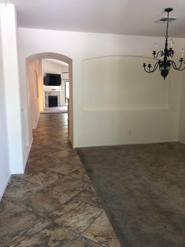 Entry from front door