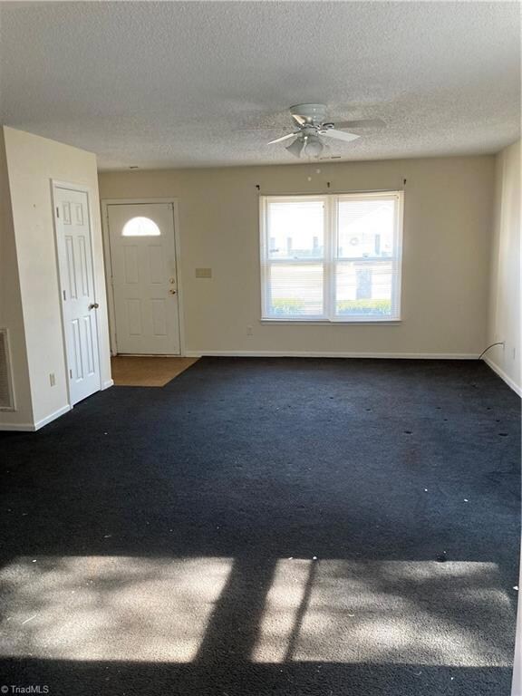 Living room has tons of natural light