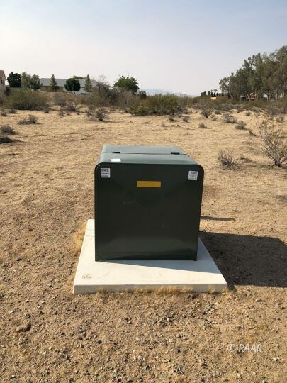 SCE transformer at NE corner