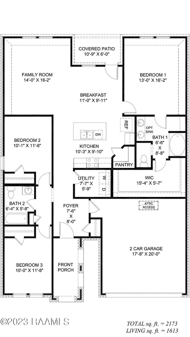 Floor Plan PF PH 2 Denton BL
