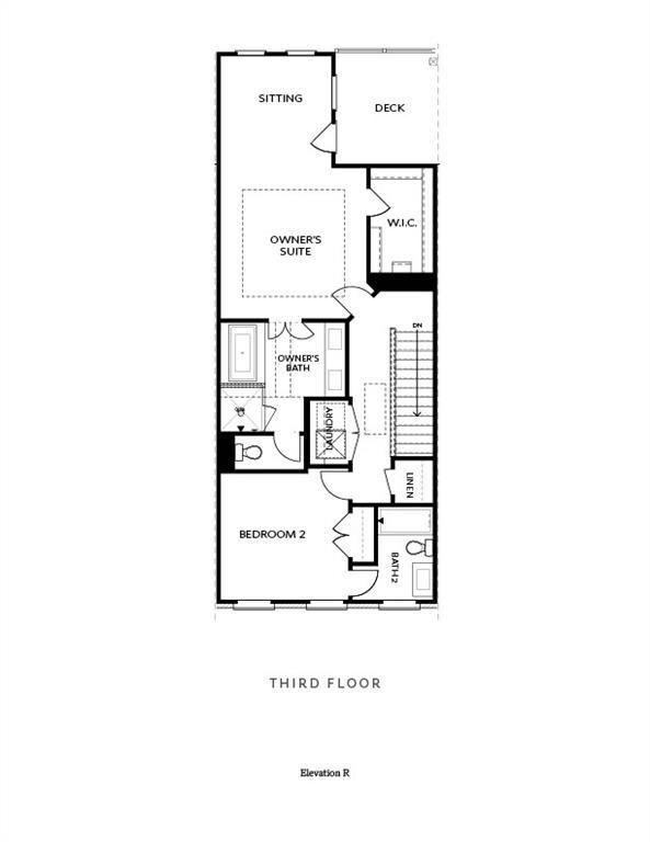 Byers Park -Chamberlain Floor Plan lower level