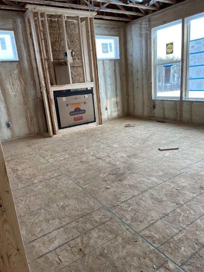 Great room progress photo