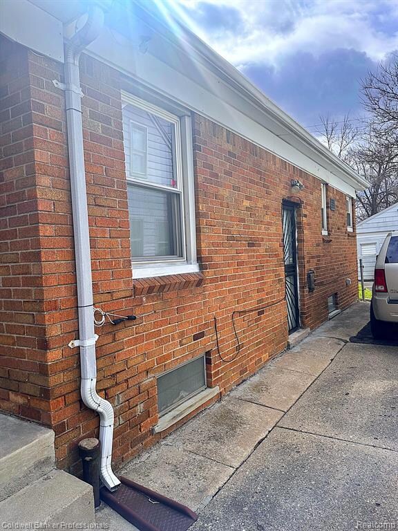 Exterior brickwork is in excellent condition...