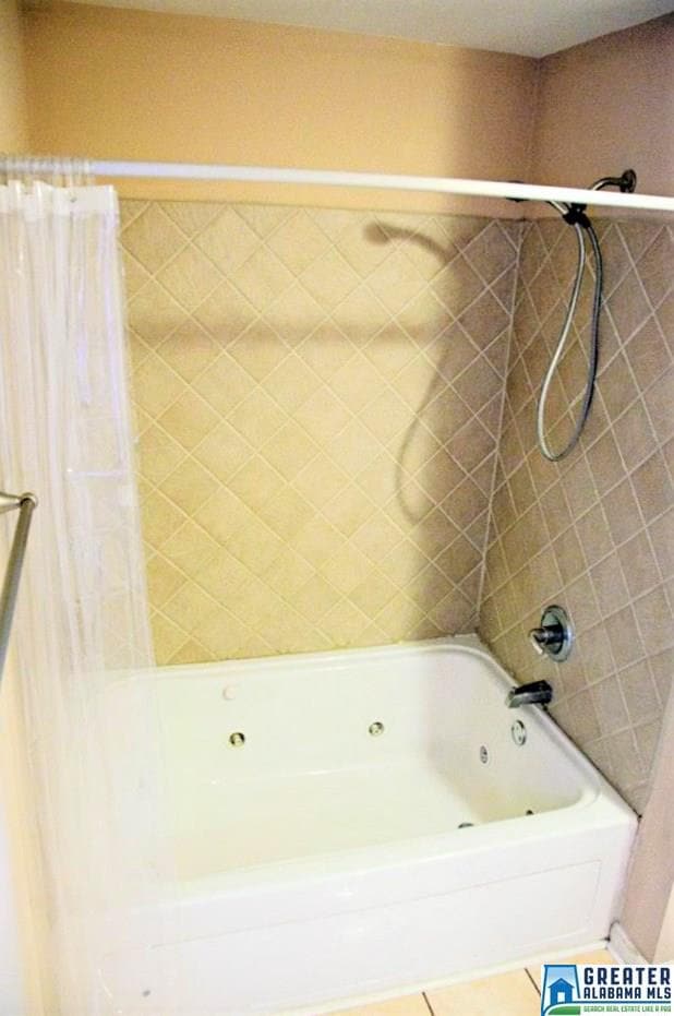 Relax the long days away with a large jetted tub.