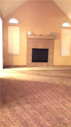 Greatroom, fireplace, wonderful vaulted ceiling!