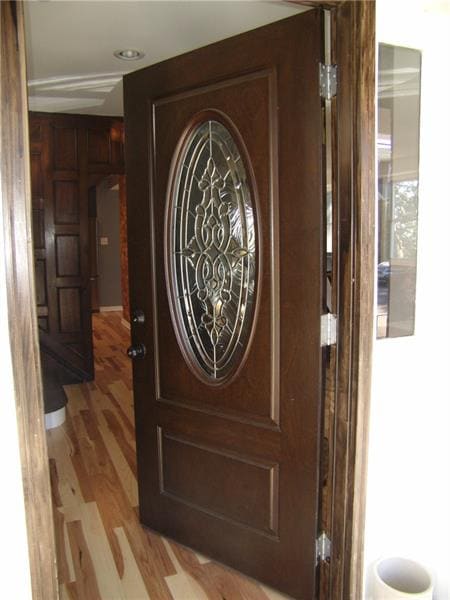 New Leaded Glass door!