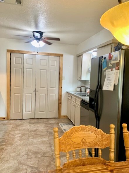 Utility room behind doors