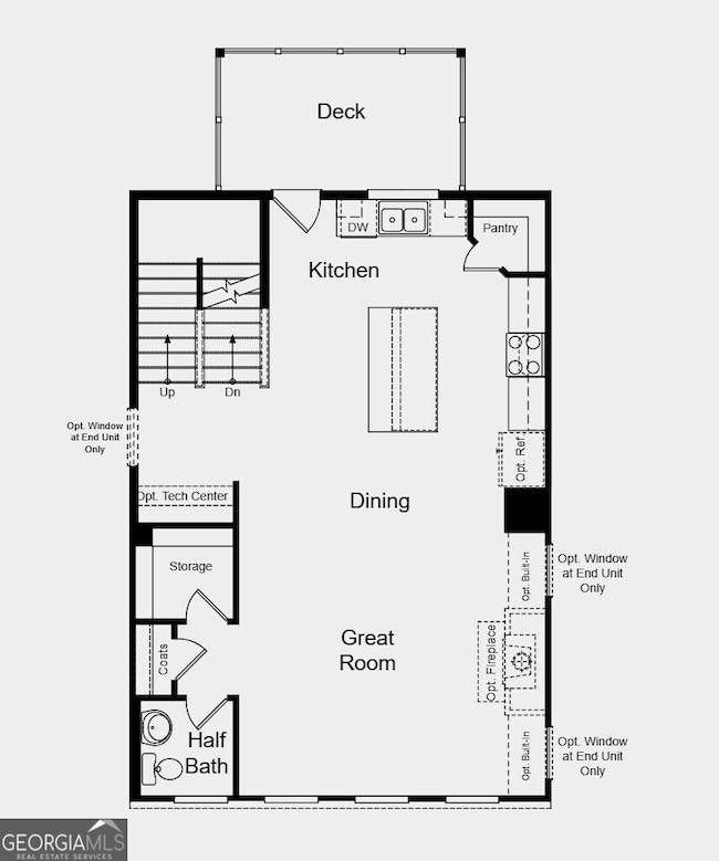 Main Level Floor Plan - Additional highlights include: shower in the lower level floor plan
